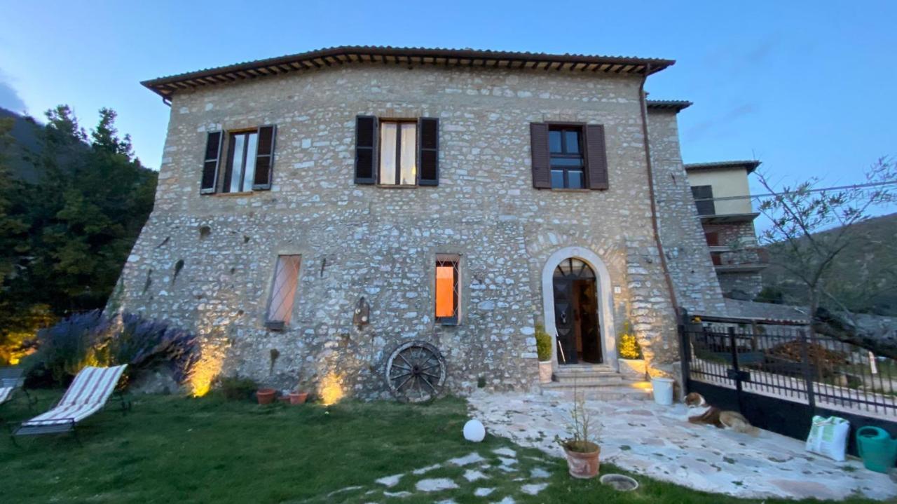 Agriturismo Campagna In Compagnia Vallo di Nera Eksteriør bilde