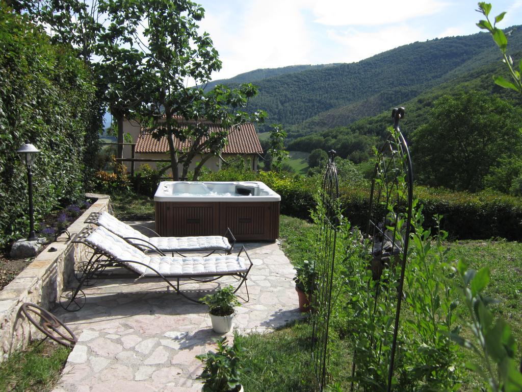 Agriturismo Campagna In Compagnia Vallo di Nera Eksteriør bilde