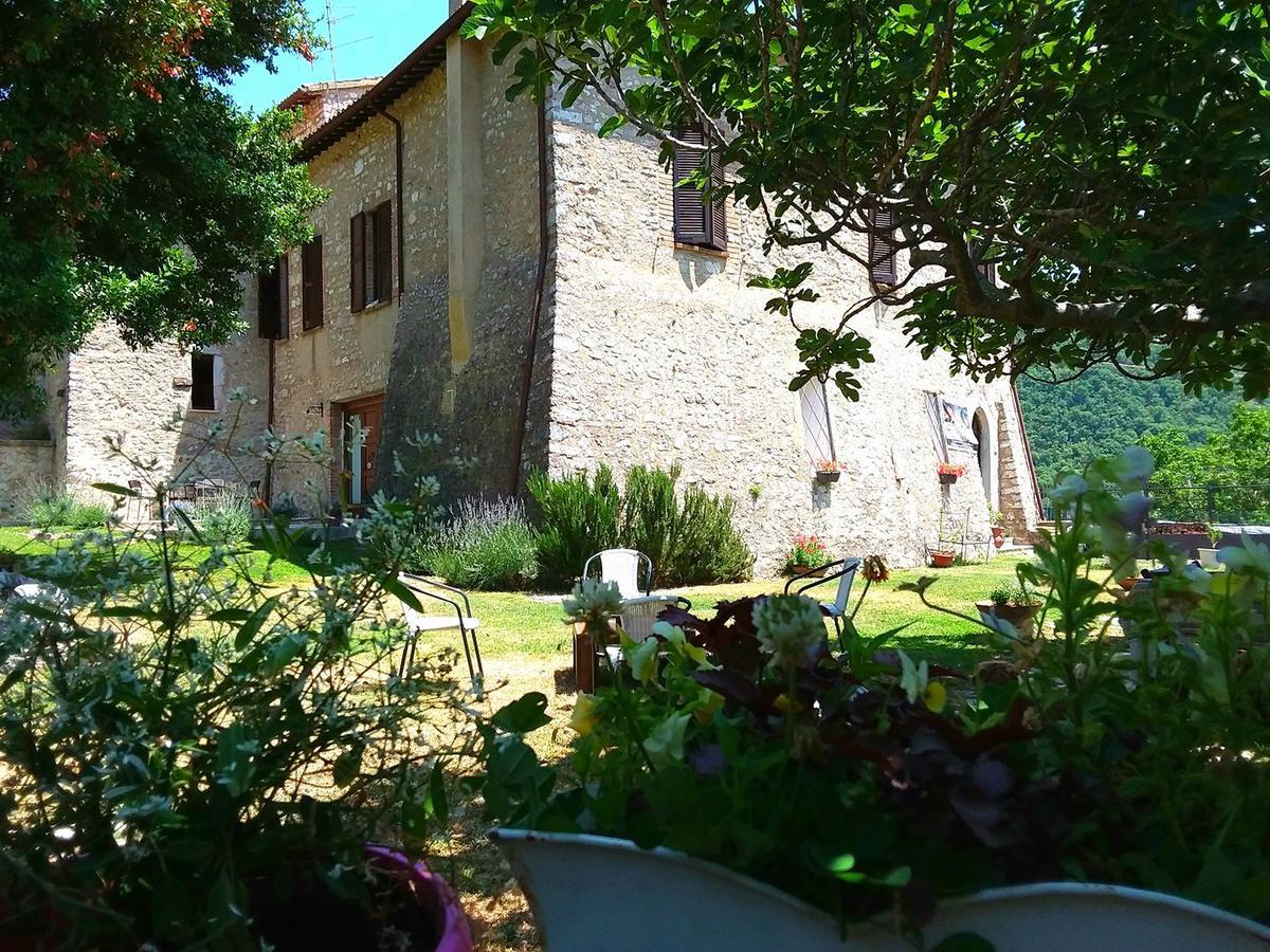 Agriturismo Campagna In Compagnia Vallo di Nera Eksteriør bilde