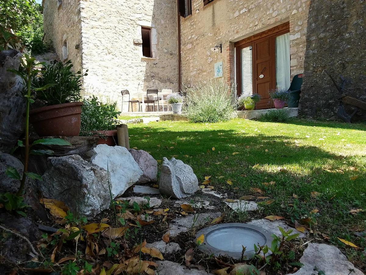 Agriturismo Campagna In Compagnia Vallo di Nera Eksteriør bilde