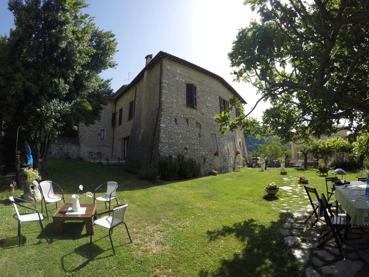 Agriturismo Campagna In Compagnia Vallo di Nera Eksteriør bilde