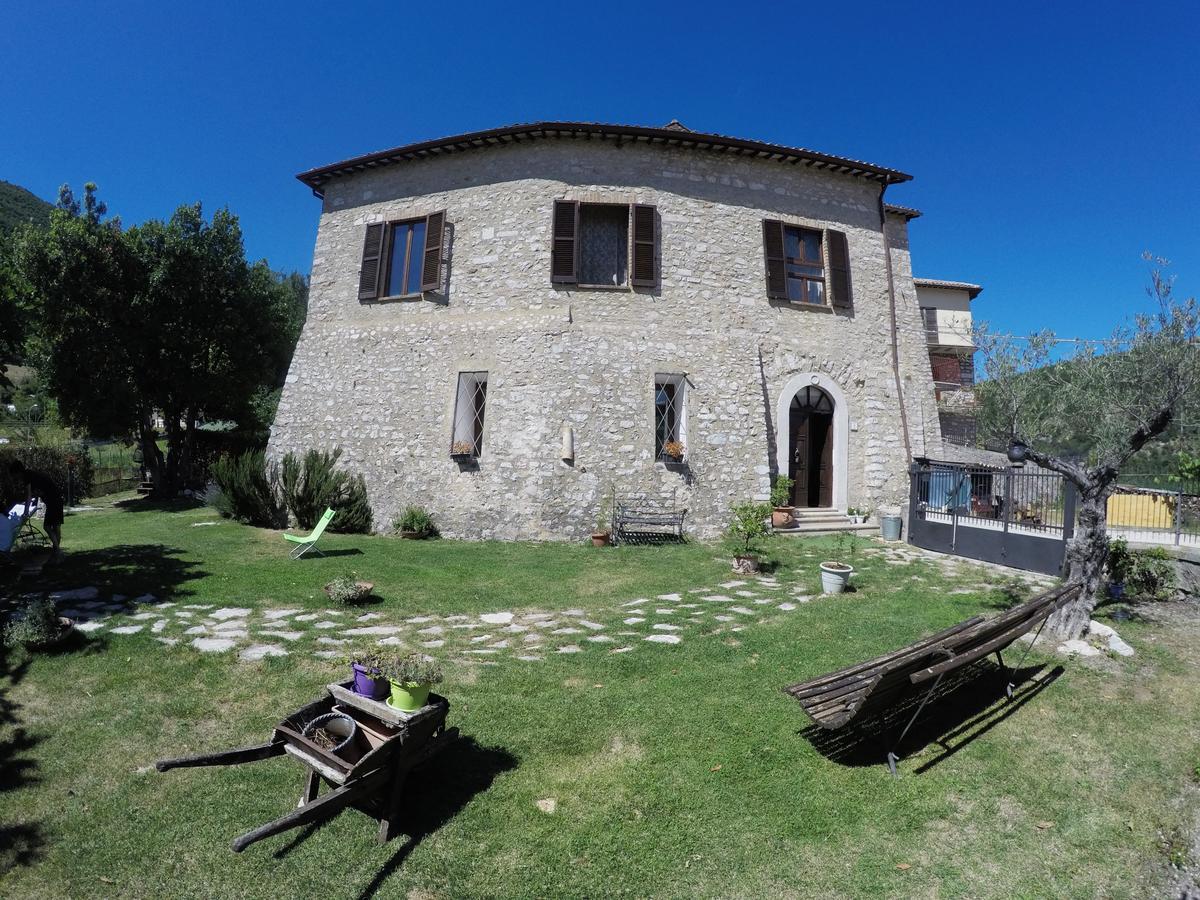 Agriturismo Campagna In Compagnia Vallo di Nera Eksteriør bilde